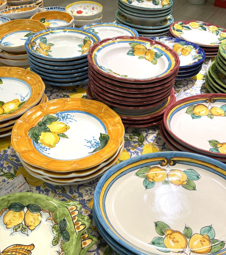 南イタリア陶器 皿 - 食器